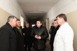 Владимир Хоменко ознакомился с работой Любецкой районной больницы