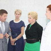 Раїса Богатирьова відвідала медичні заклади Луганської області
