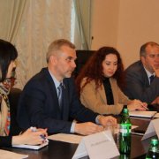Олег Мусий встретился с представителями ВОЗ и Глобального фонда
